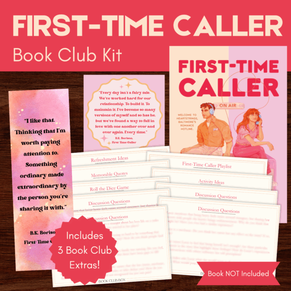 First-Time Caller by B.K. Borison Book Club Kit