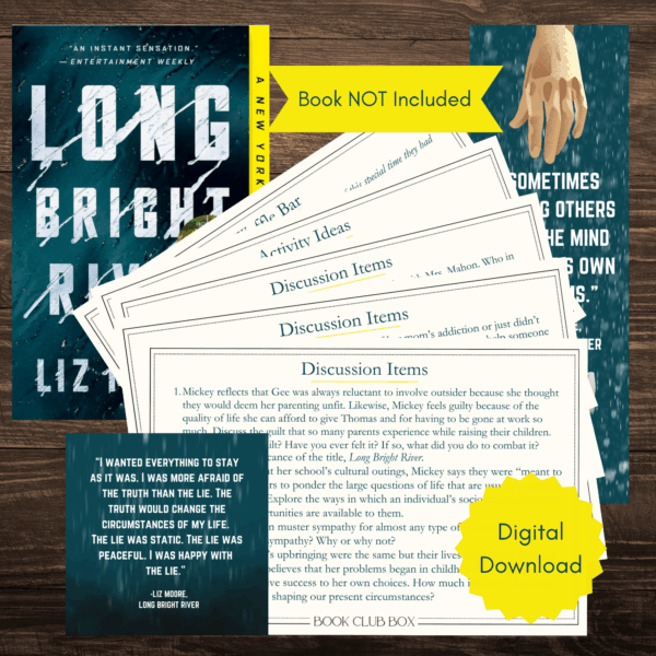 Long Bright River by Liz Moore Book Club Kit
