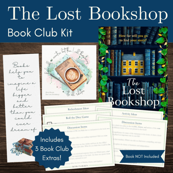 The Lost Bookshop by Evie Woods Book Club Kit