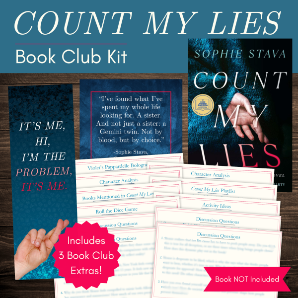 Count My Lies by Sophie Stava Book Club Kit