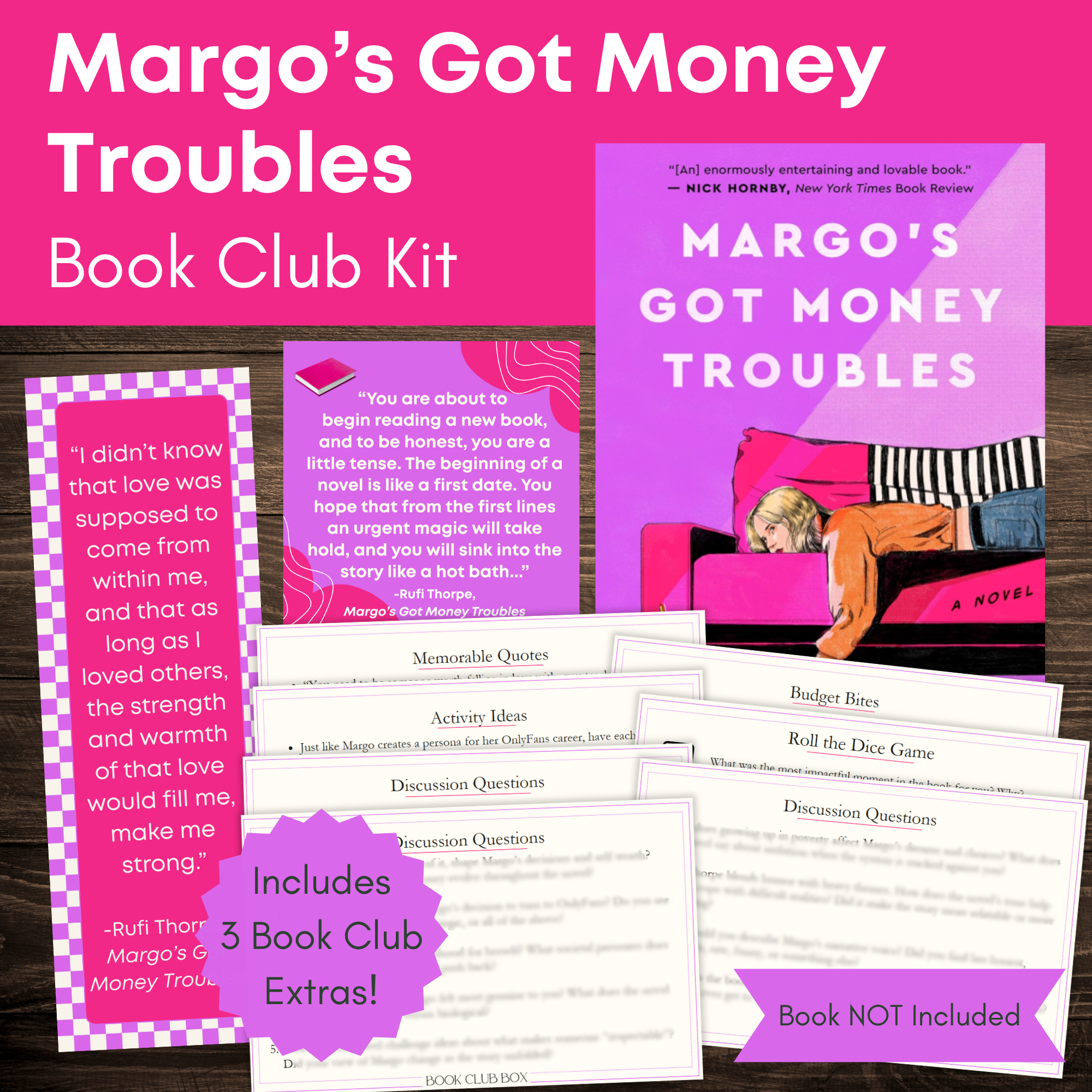 Margo's Got Money Troubles Book Club Kit