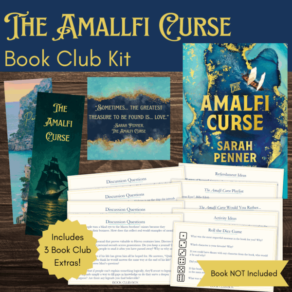 The Amalfi Curse by Sarah Penner Book Club Kit