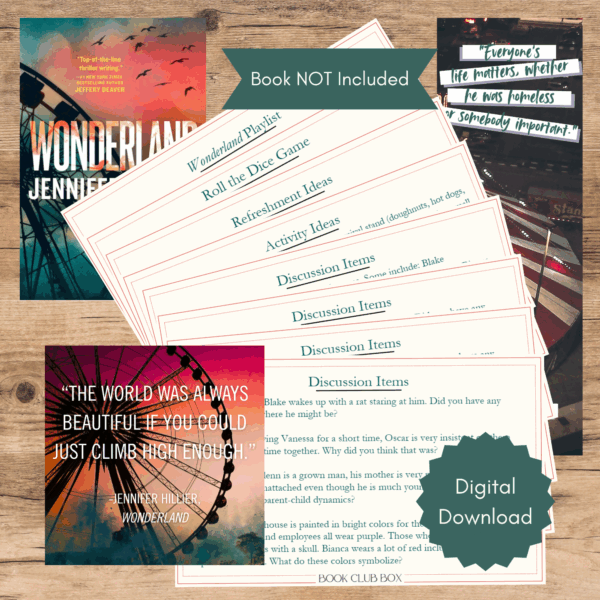 Wonderland by Jennifer Hillier Book Club Kit