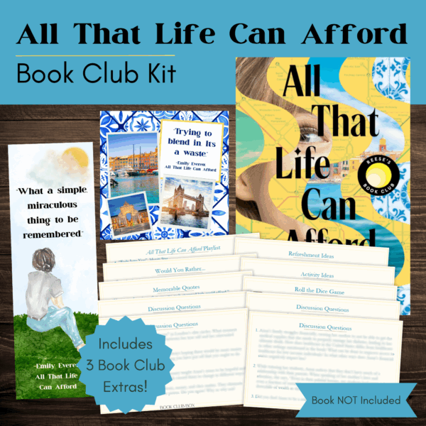 All That Life Can Afford by Emily Everett Book Club Kit