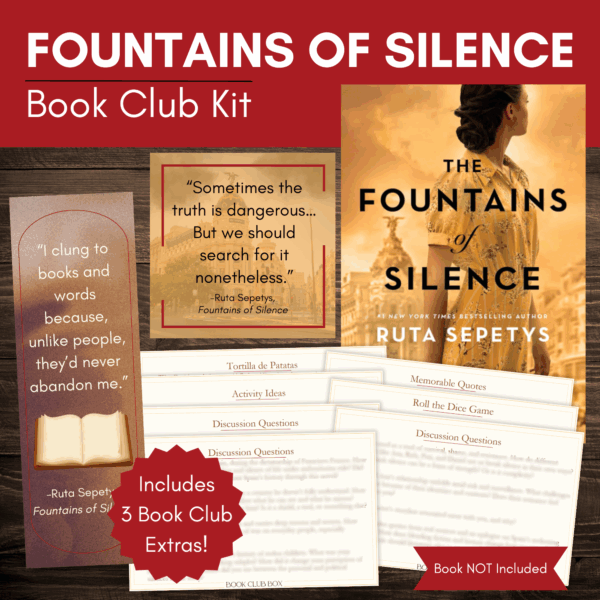 The Fountains of Silence by Ruta Sepetys Book Club Kit