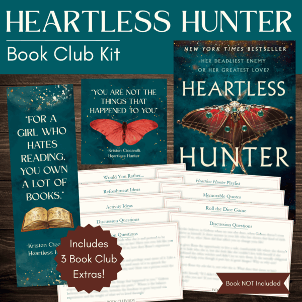Heartless Hunter/Crimson Moth by Kristen Ciccarelli Book Club Kit