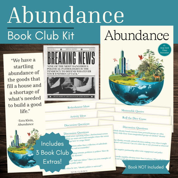 Abundance by Ezra Klein Book Club Kit