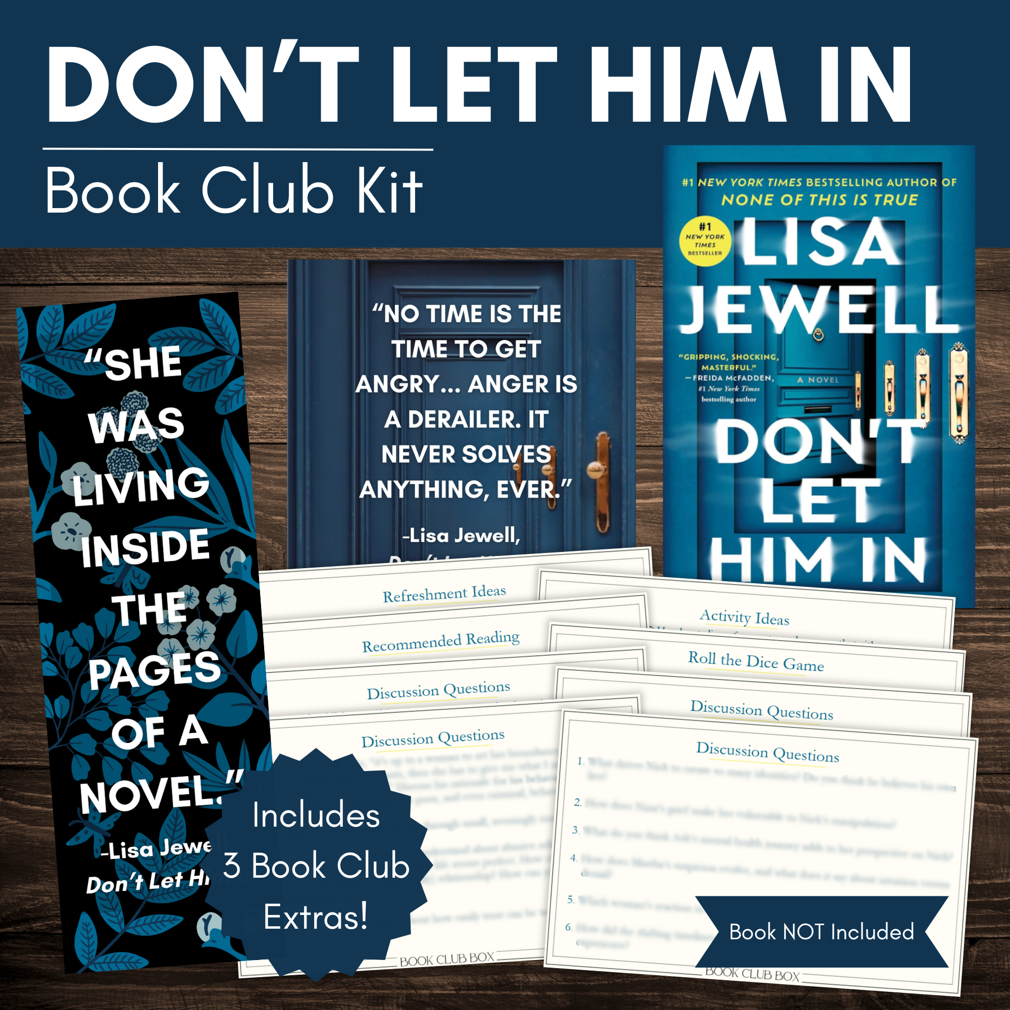 Don't Let Him by Lisa Jewell Book Club Kit
