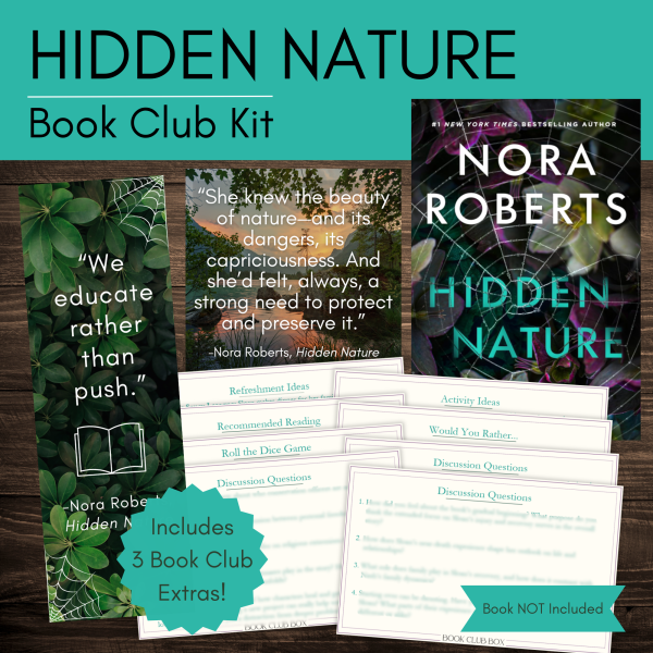 Hidden Nature by Nora Roberts Book Club Kit