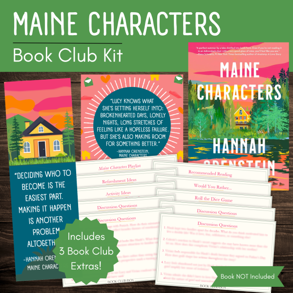 Maine Characters by Hannah Orenstein Book Club Kit