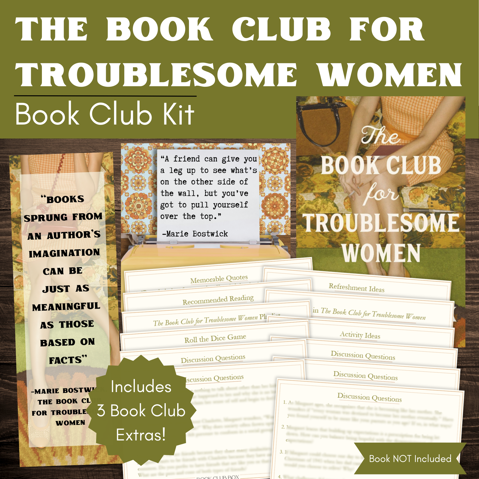 The Book Club for Troublesome Women Book Club Kit