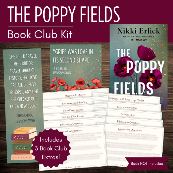 The Poppy Fields by Nikki Erlick Book Club Kit