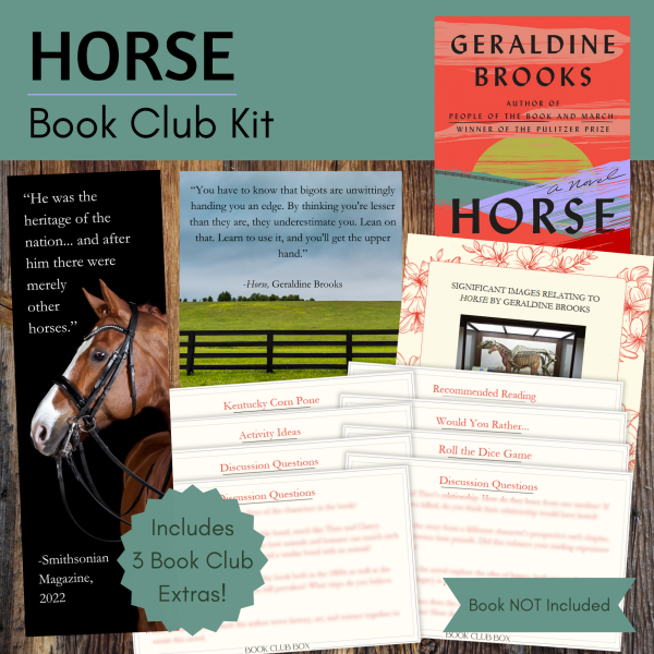 Horse by Geraldine Brooks Book Club Kit