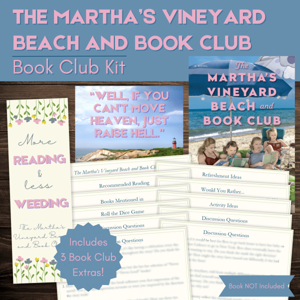 The Martha's Vineyard Beach and Book Club Book Club Kit