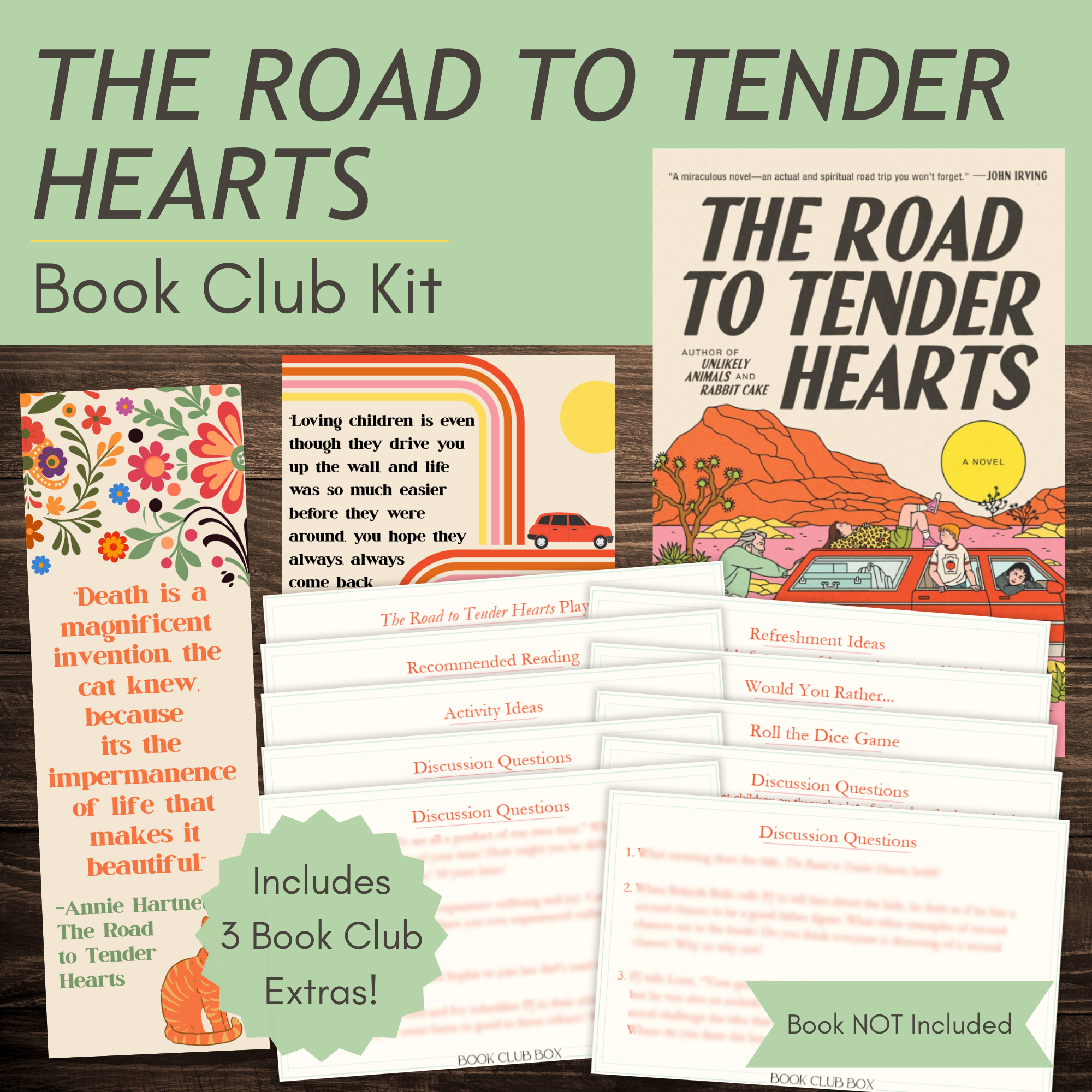 The Road to Tender Hearts Book Club Kit