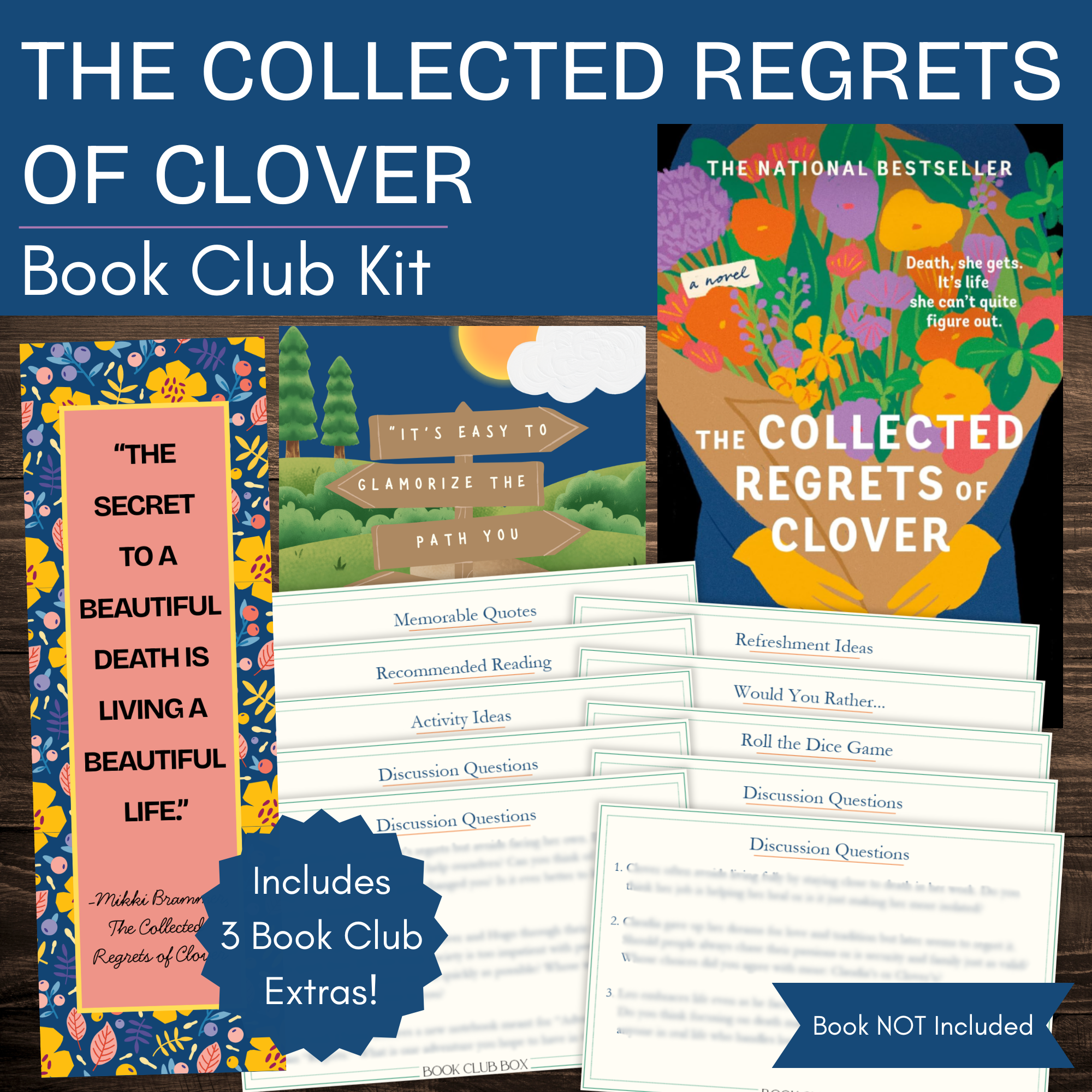 The Collected Regrets of Clover Book Club Kit
