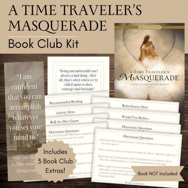 A Time Traveler's Masquerade Book Club Kit