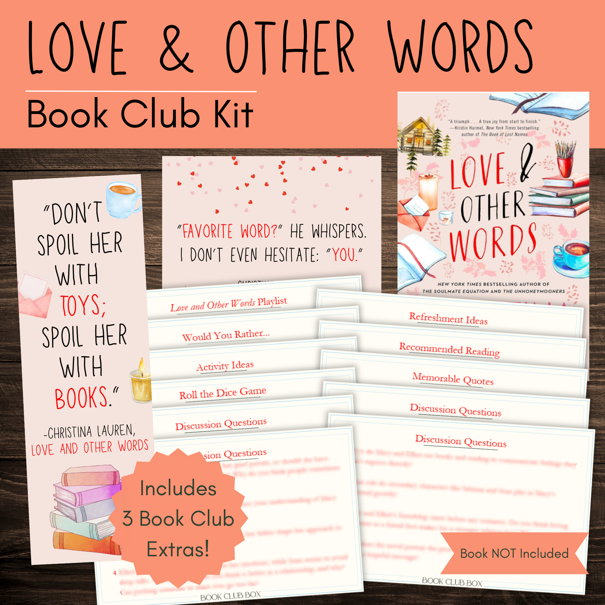 Love and Other Words Book Club Kit