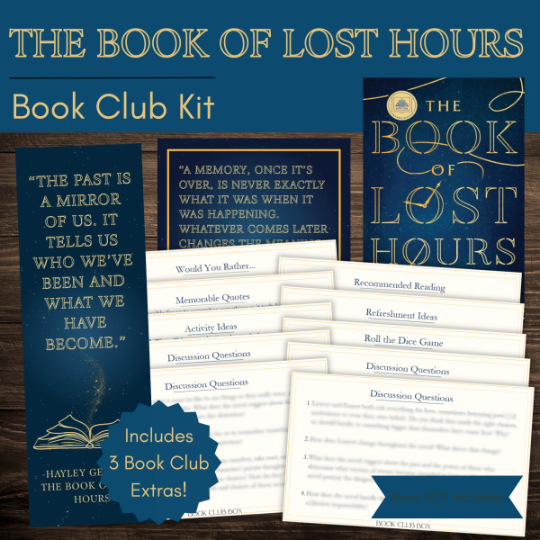 The Book of Lost Hours Book Club Kit