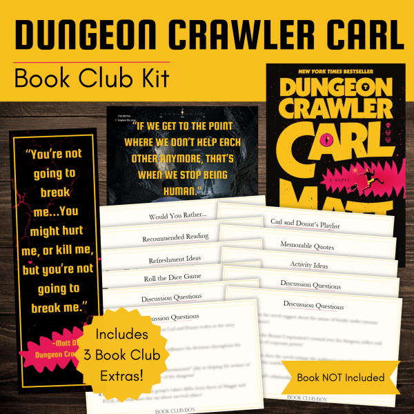 Dungeon Crawler Carl Book Club Kit