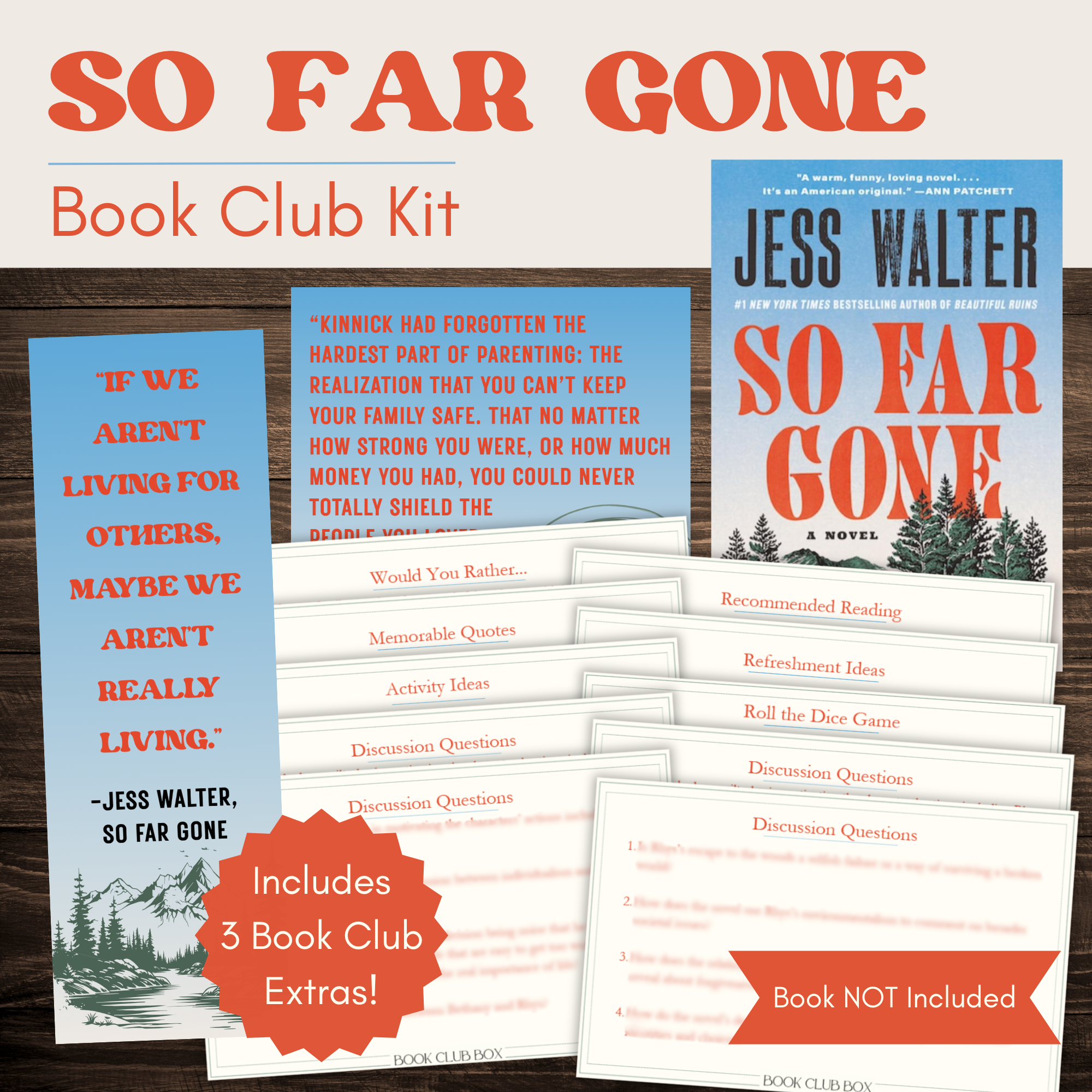 So Far Gone Book Club Kit