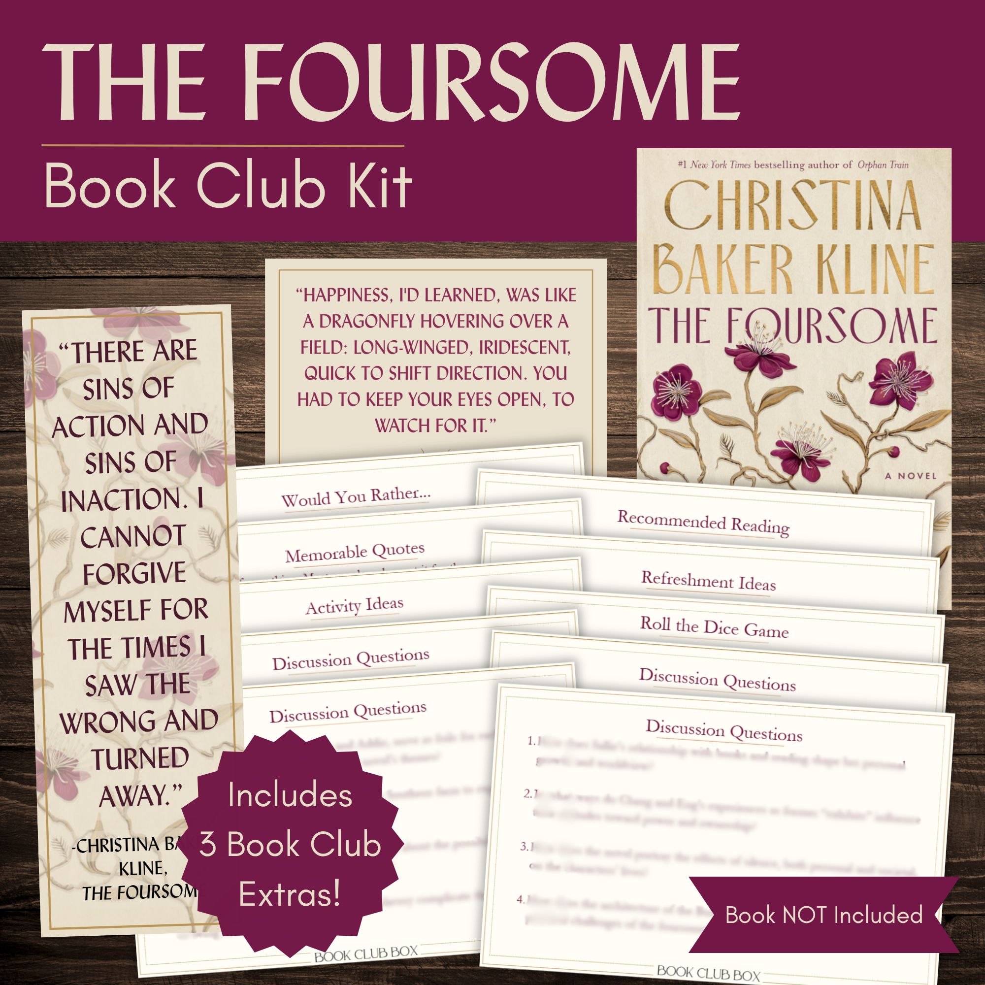 The Foursome Book Club Kit